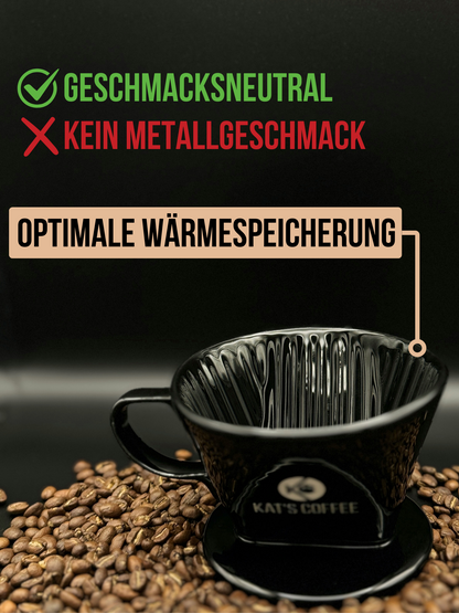 TranquilDrip - Premium Keramik Handfilter