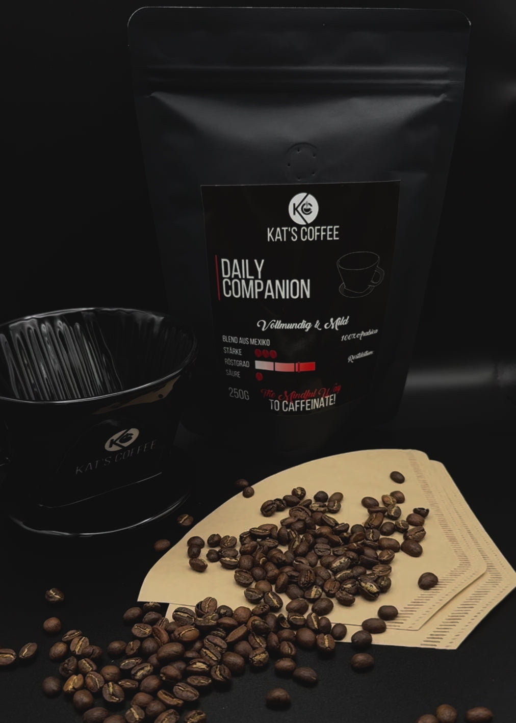 Handfilter mit Specialty Coffee Daily Companion der perfekt für den Handfilter abgestimmt ist 